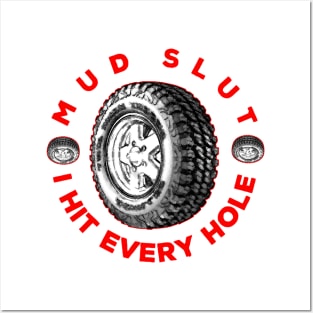 Funny Mud Riding Posters and Art